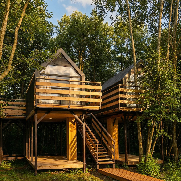 Duet House on the Tree