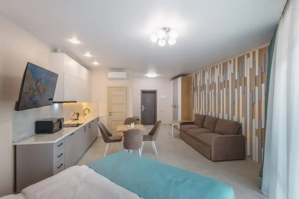 Квартира Студия от УК Family Pride Apartments 2 этаж кв.13 - фото 2