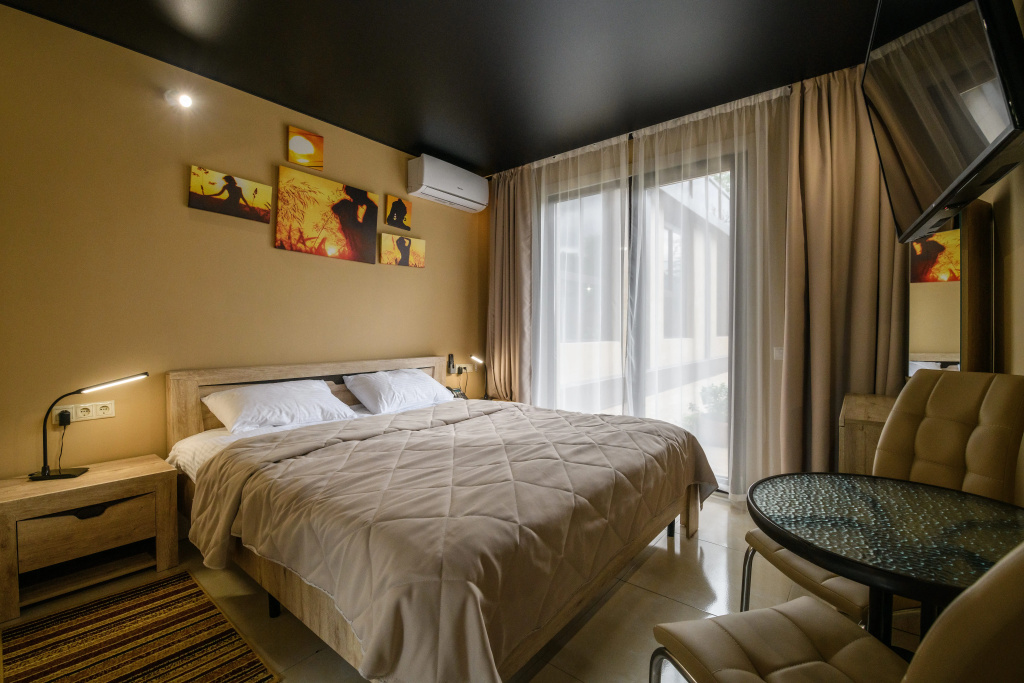 Una Akva-Life Hotel Room Type - Premium (2 floor) Double room with balcony full double bed