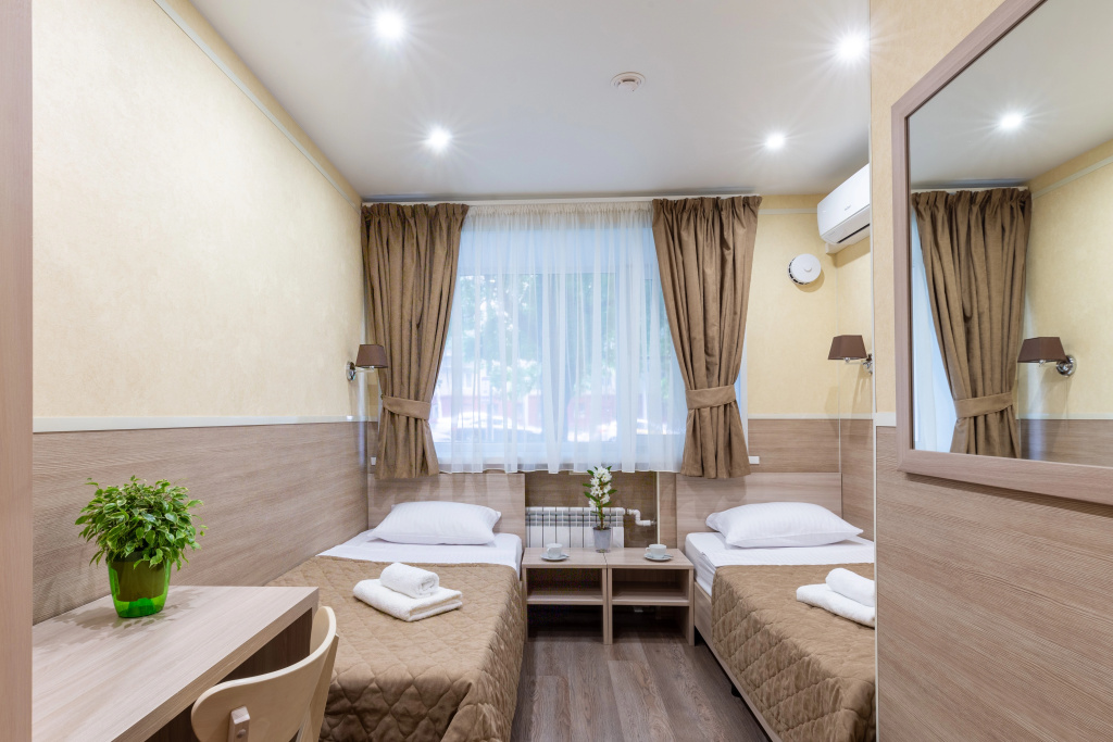 Pokrovskij Mini-Hotel Room Type - Standard Double room twin beds