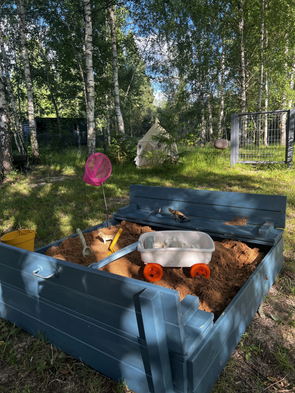 Двухместный семейный коттедж с видом на окрестности (двуспальная кровать) в Fraubu.camp
