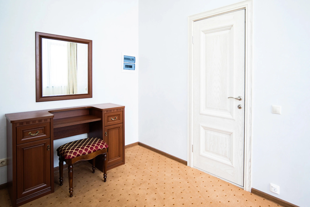 Двухместные апартаменты двуспальная кровать в Черноморская