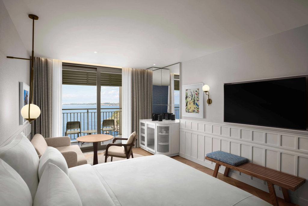 Deluxe Double room with sea view (full double bed)