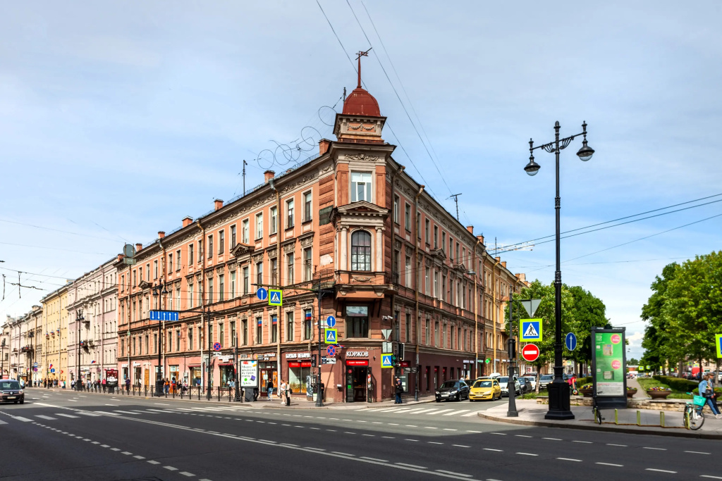 Квартира Двухуровневая Студия 2 Мин до Метро Центр Без Скрытых Платежей Невский уют — фото