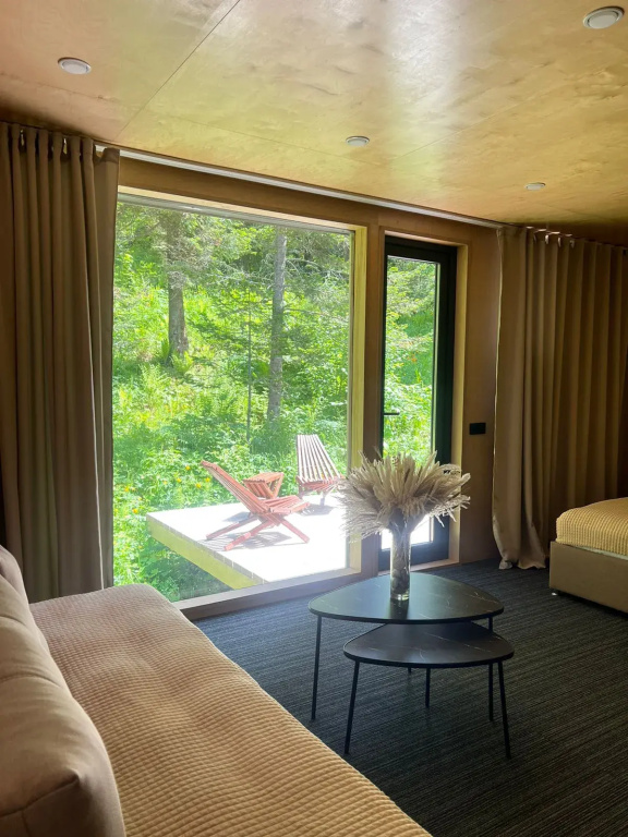 Quadruple Studio with view