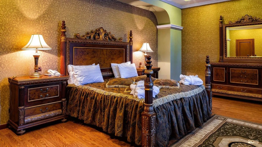 Двухместный люкс с балконом двуспальная кровать в Park Hotel Kokshetau