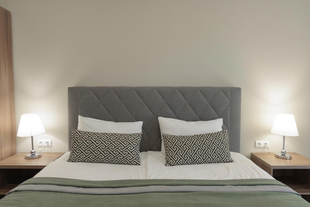 Двухместный номер Стандарт с красивым видом из окна двуспальная кровать в Нарт