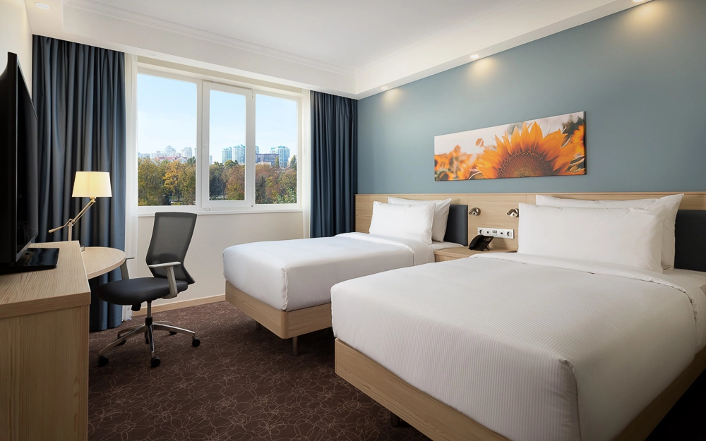 Hampton by Hilton Krasnodar Room Type - Standard Double room twin beds