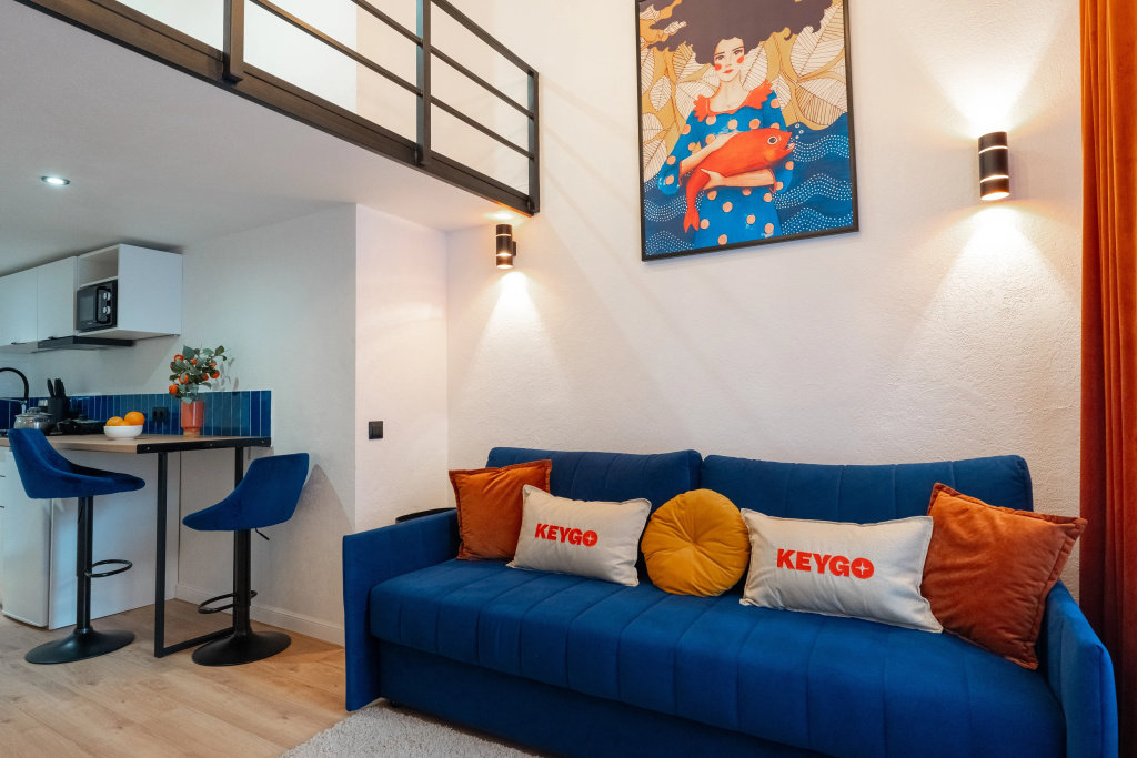 Апартаменты Студия KeyGo 1043 Рядом с Метро Сокольники — фото