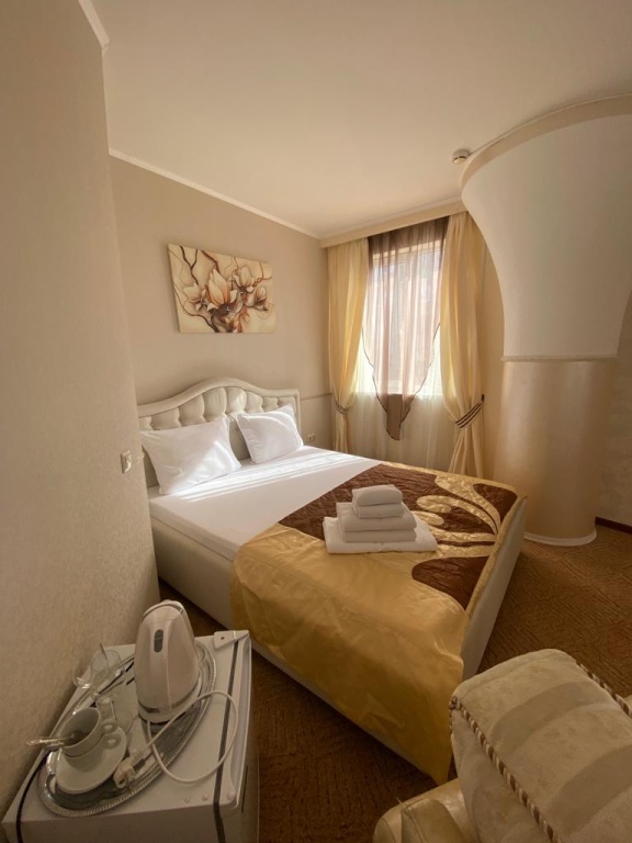 Via Sacra Hotel Room Type - Double Suite with balcony and with city view full double bed