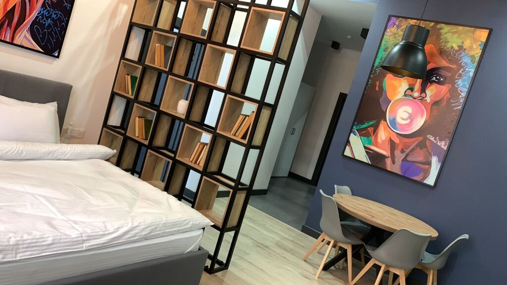 Четырёхместный семейный люкс в Apart Hotel Loft