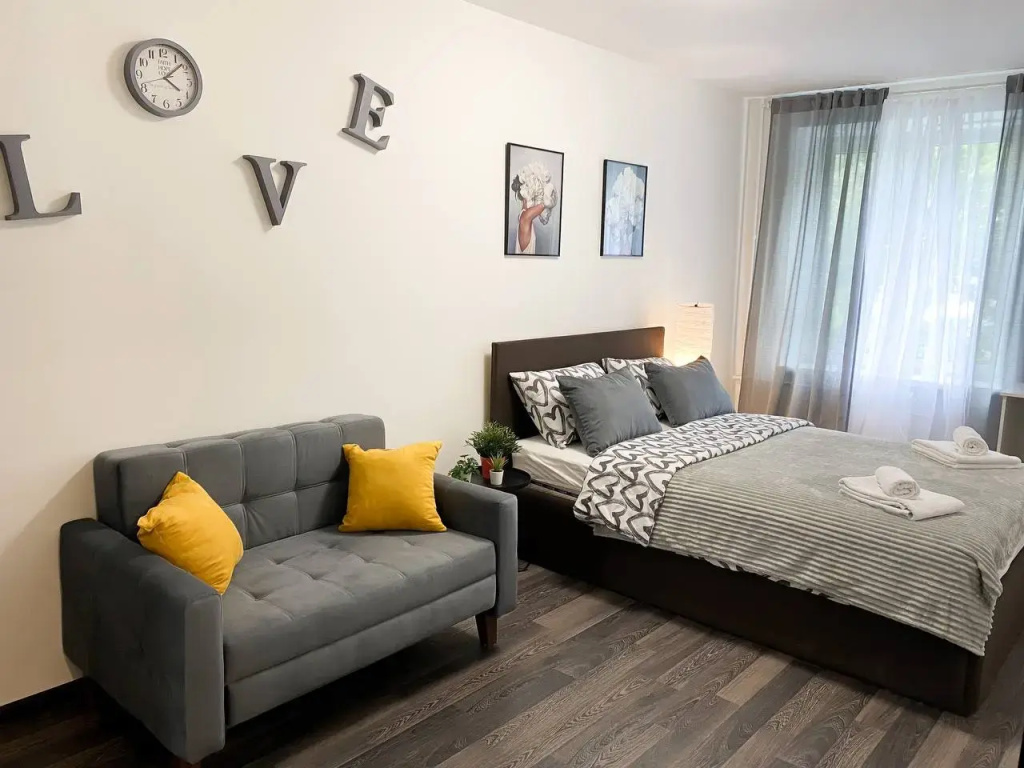 Квартира Top Rooms: Двухкомнатная у метро Текстильщики — фото
