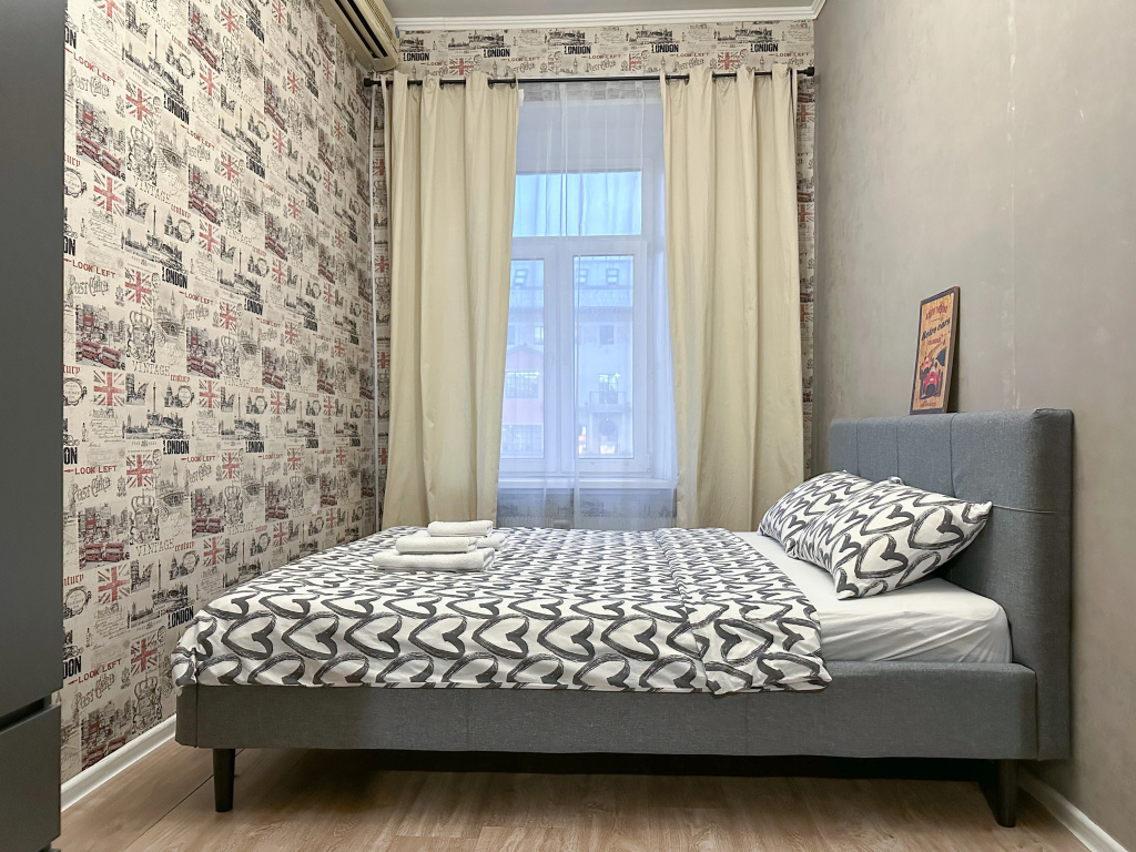 Квартира Top Rooms: Двухкомнатная у метро Проспект Мира — фото
