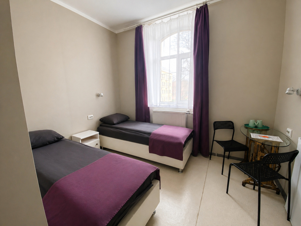 Standard Double room with park view (twin beds)