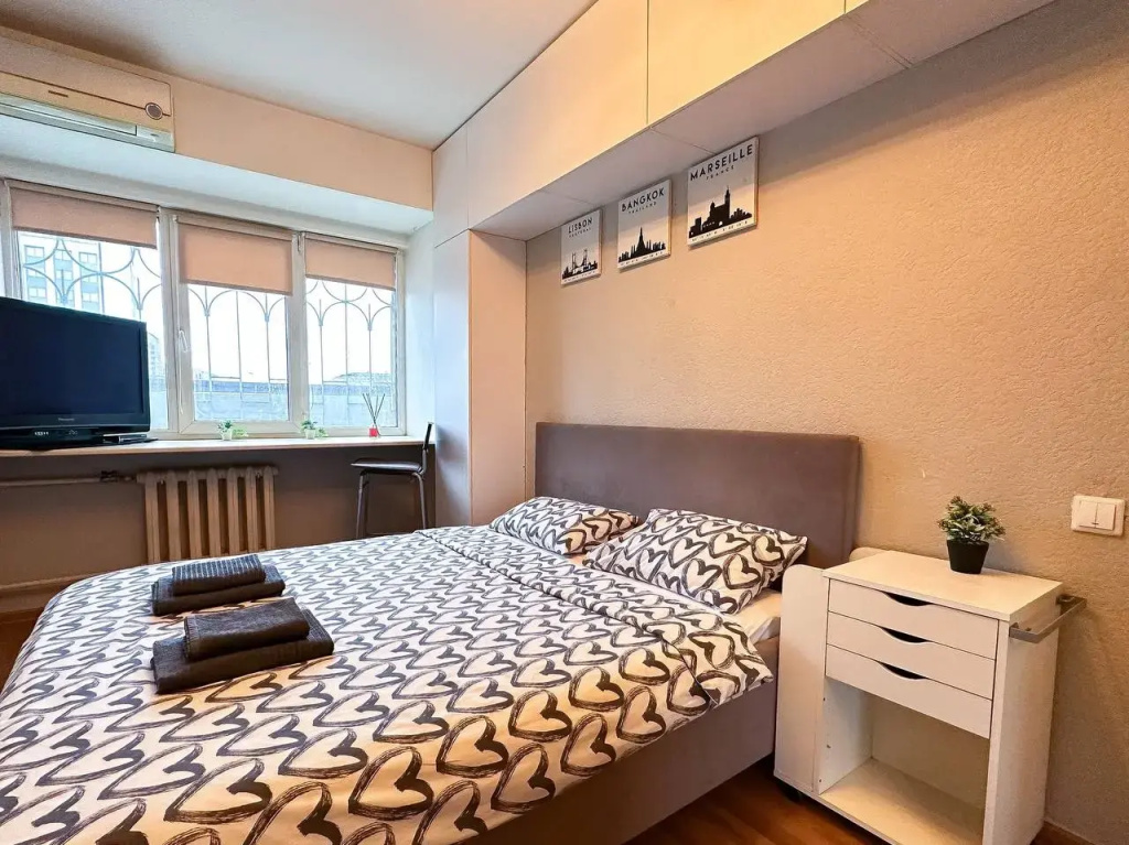 Квартира Top Rooms: Двухкомнатная у метро Пролетарская — фото
