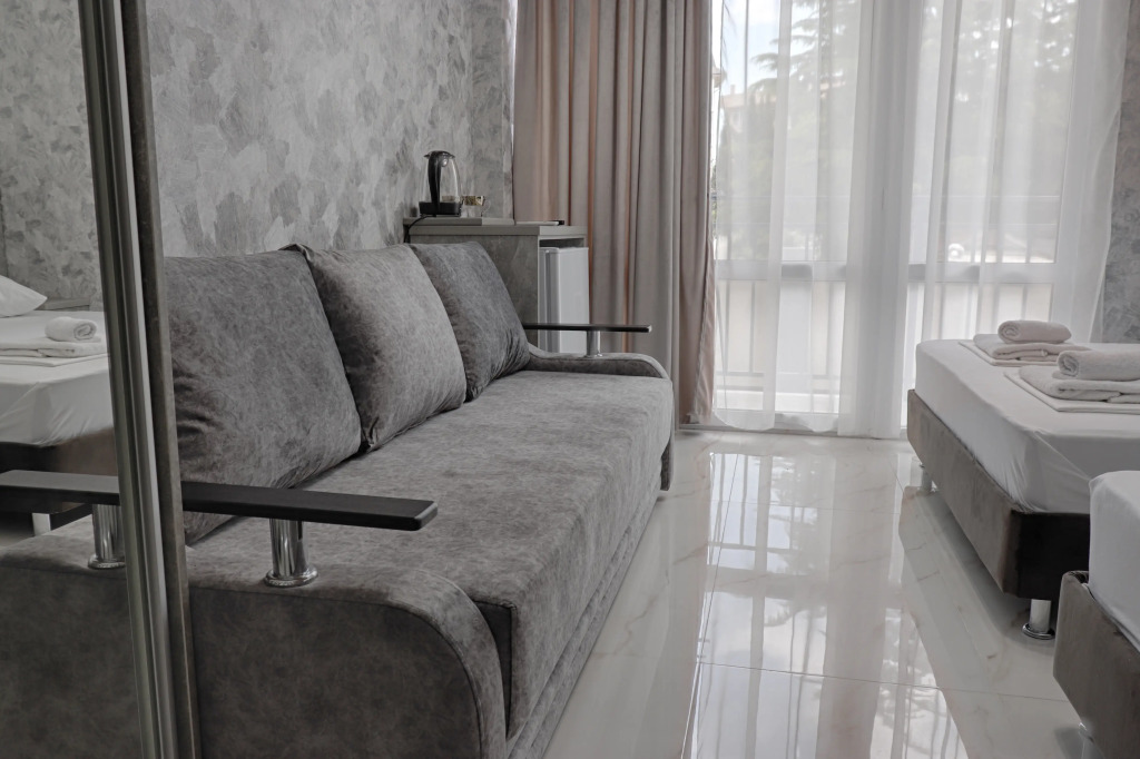 Трёхместный номер Standard с балконом в Lux elif