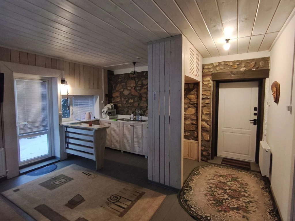 Двухместное бунгало с видом на внутренний двор двуспальная кровать в Усадьба