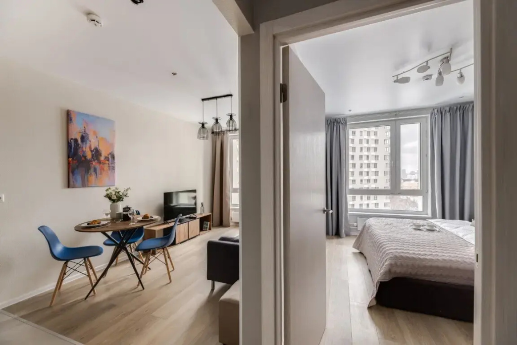 Апартаменты SMART LOFTS | Flamandia | Отдельная спальня | Медцентры (ФМБА, ЛОР) — фото