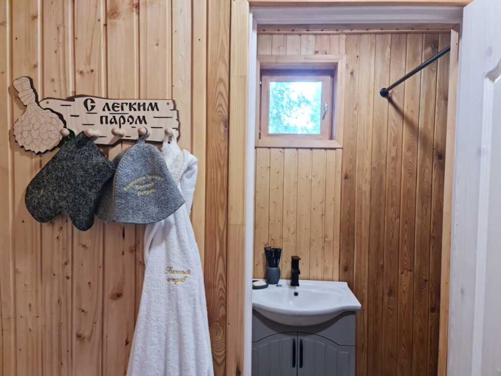 Люкс с красивым видом из окна в Банный остров