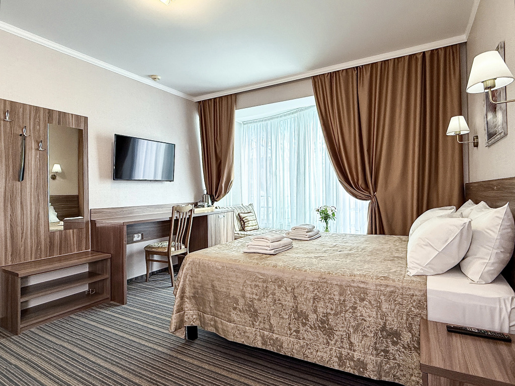 Двухместный номер Superior с балконом двуспальная кровать в Бэлль