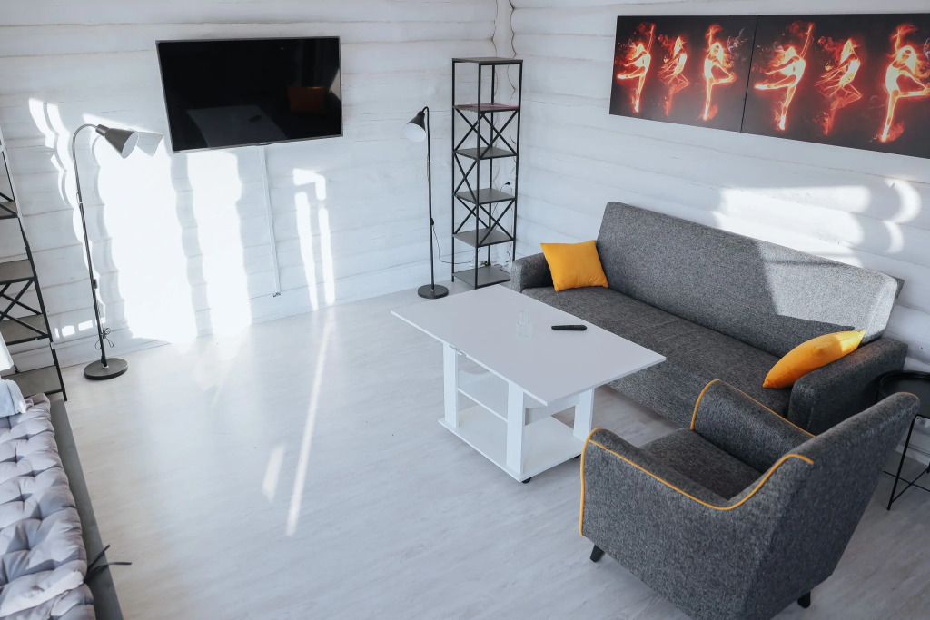 Люкс с красивым видом из окна в Банный остров