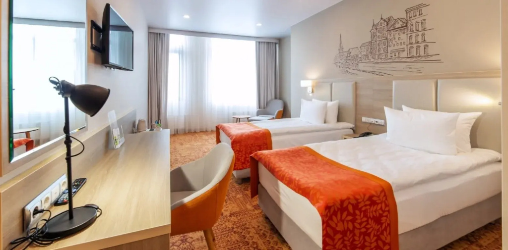 Holiday Inn Kaliningrad Hotel Room Type - Standard Twin Room with City View