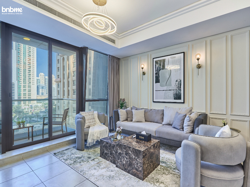 Апартаменты bnbmehomes | Cozy modern JLT flat next to metro-405 — фото