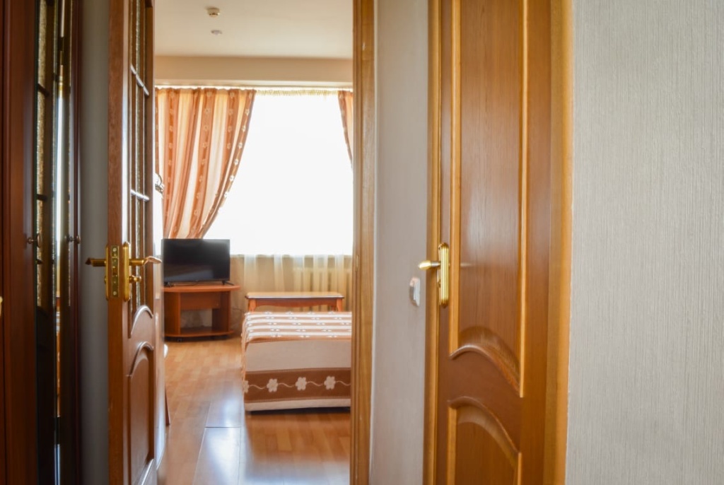 Sluzhba priema i razmeshcheniya oblsovprofa Profsoyuznaya Hotel Room Type - Comfort Double room with view full double bed