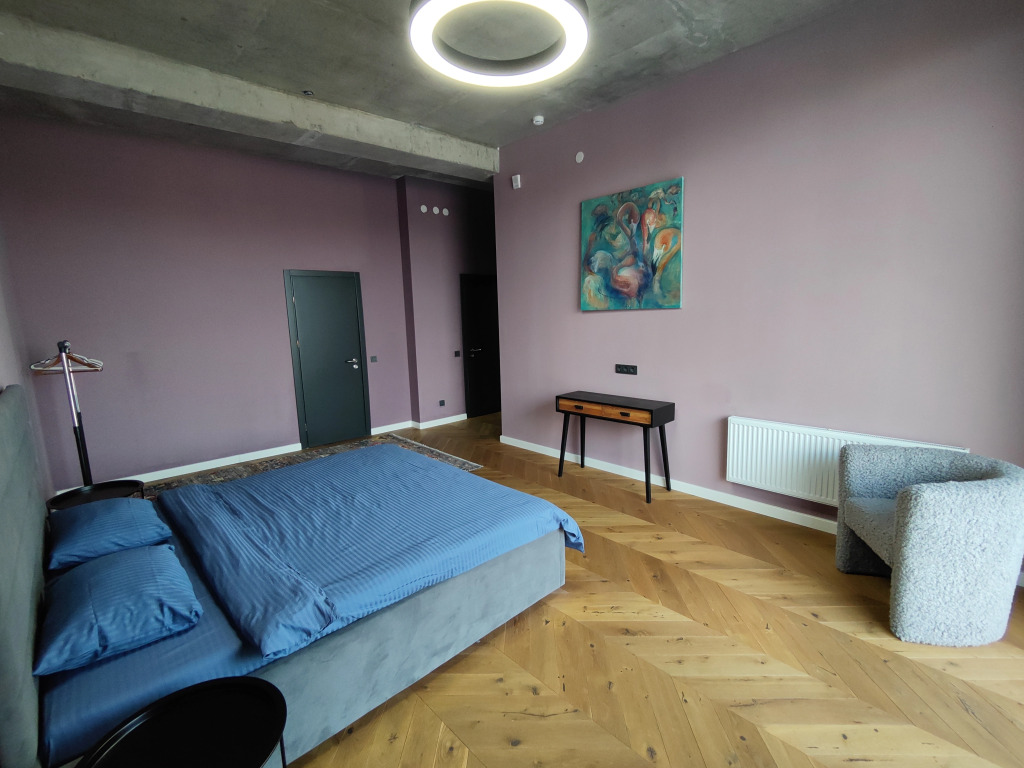 Апартаменты с 3 комнатами с балконом и с красивым видом из окна в Апарт-отель Residence Graphite
