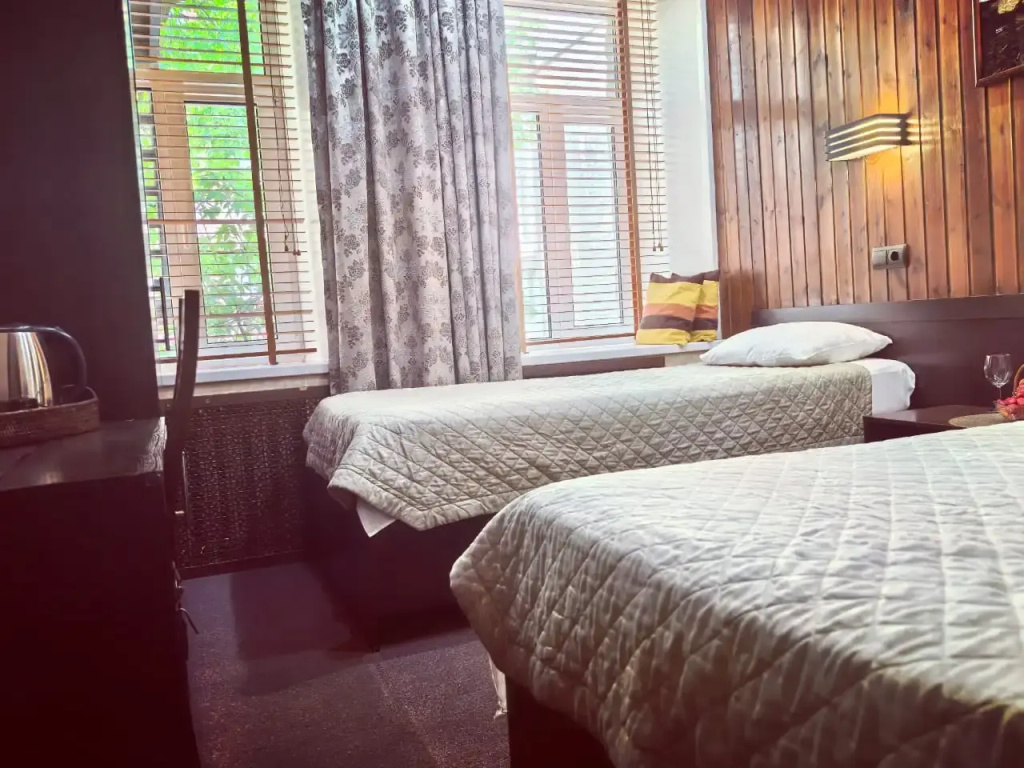 Standard Double room with courtyard view (twin beds)