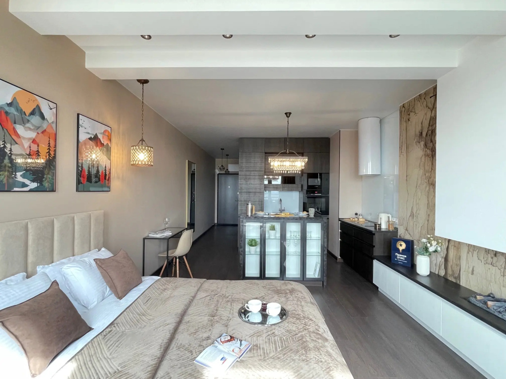 Апартаменты SMART LOFTS | Casablanca | Вид с 30 этажа на всю Москву | ЖК бизнес-класса — фото