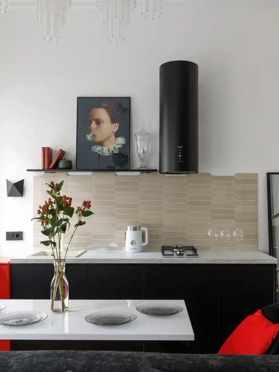 Апартаменты D apartments белая студия с гостиной зоной у Летнего сада и Михайловского замка — фото