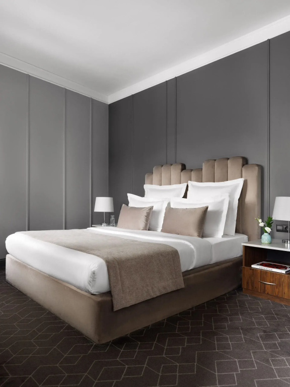 Hartwell Moskva Hotel Room Type - Standard Double room with balcony and with courtyard view full double bed