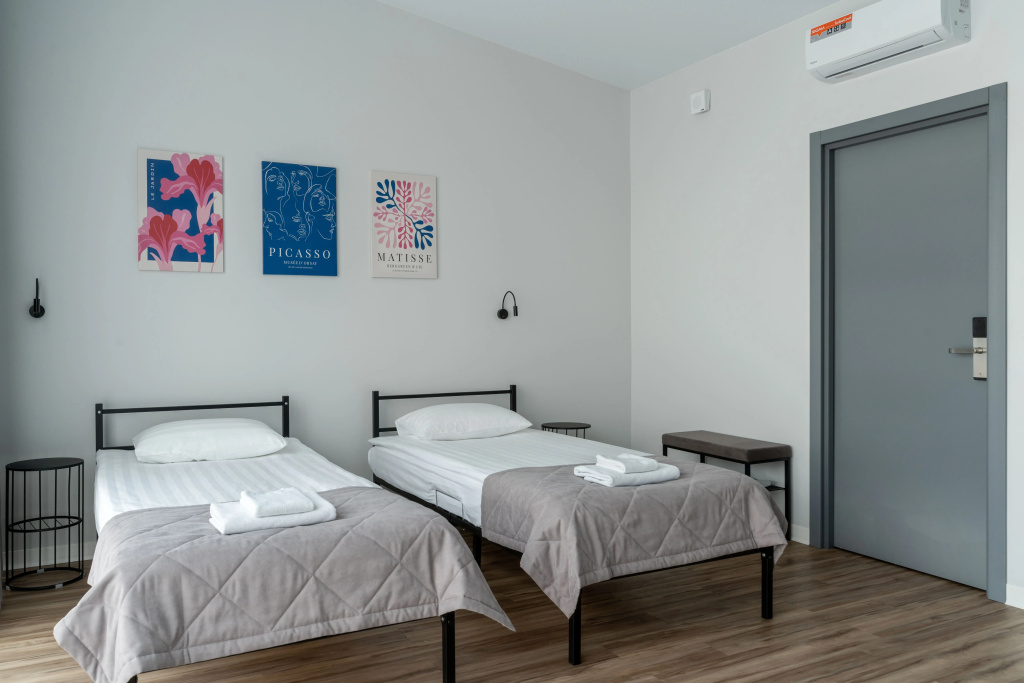 Comfort Double room with city view (twin beds)