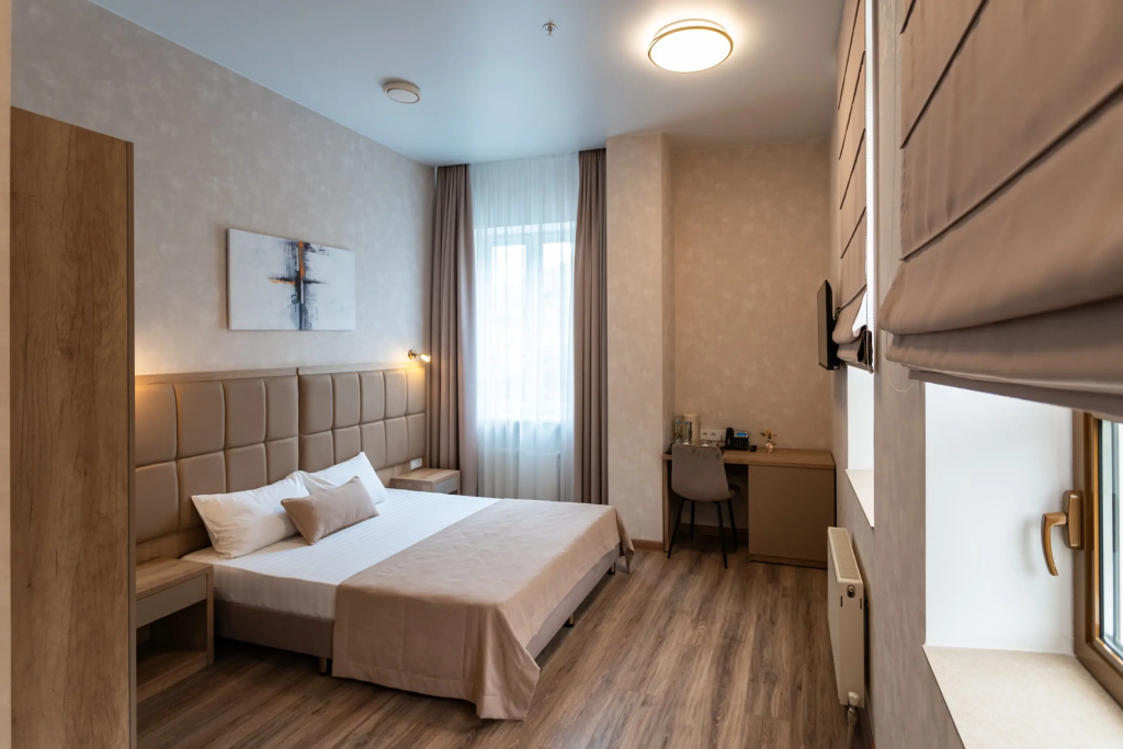 Standard Double room with city view (full double bed)