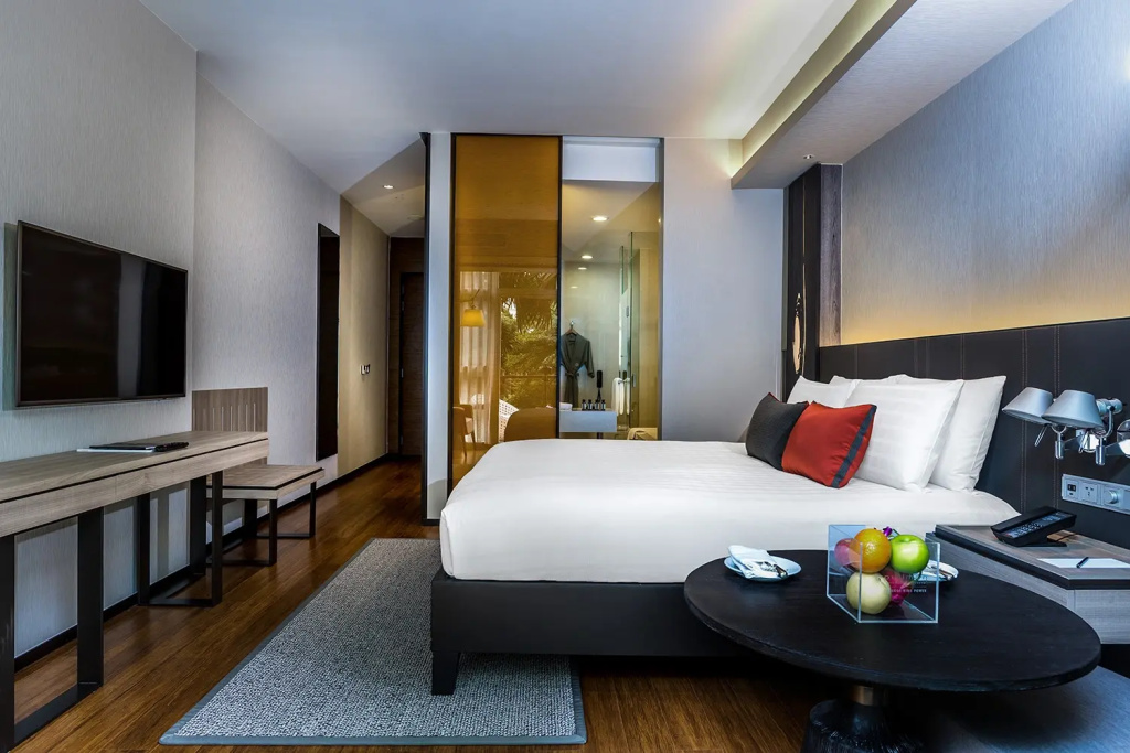 Deluxe Double room with city view (full double bed)