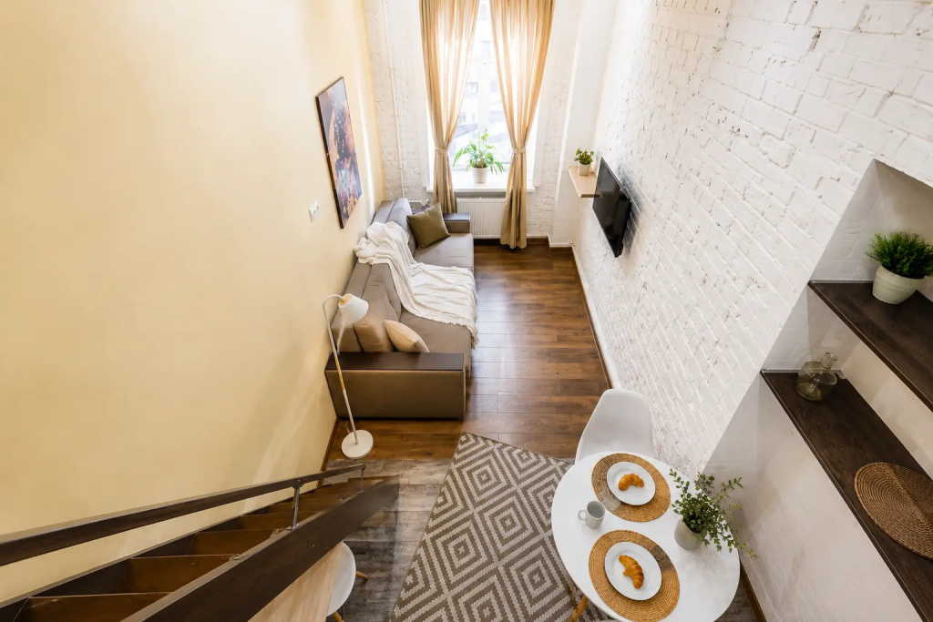 Отель Апартаменты Roomstay Большой 46 Deluxe с Ванной Studio #4 в Санкт-Петербурге