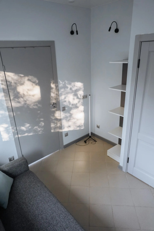 Двухместный коттедж с 3 комнатами с красивым видом из окна двуспальная кровать в Банный остров