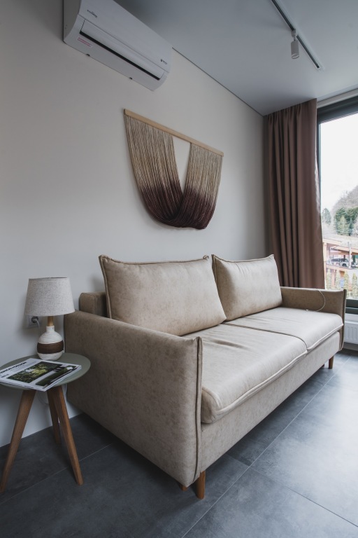 Двухместный номер Standard с красивым видом из окна двуспальная кровать в Куб Грин