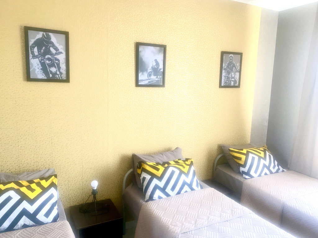 Трёхместный номер с видом на достопримечательность Комфорт в Турецкий фонтан