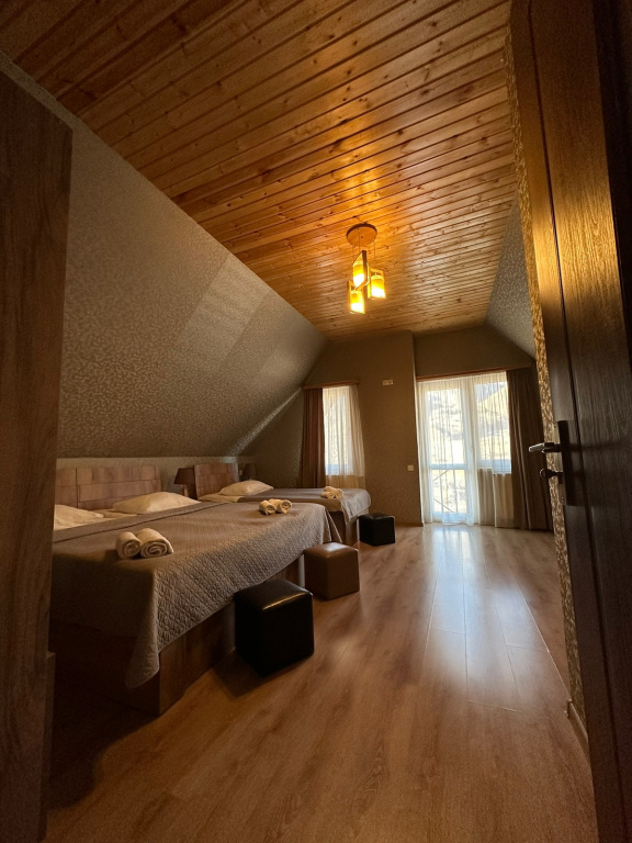 Comfort Quadruple room with balcony and with view