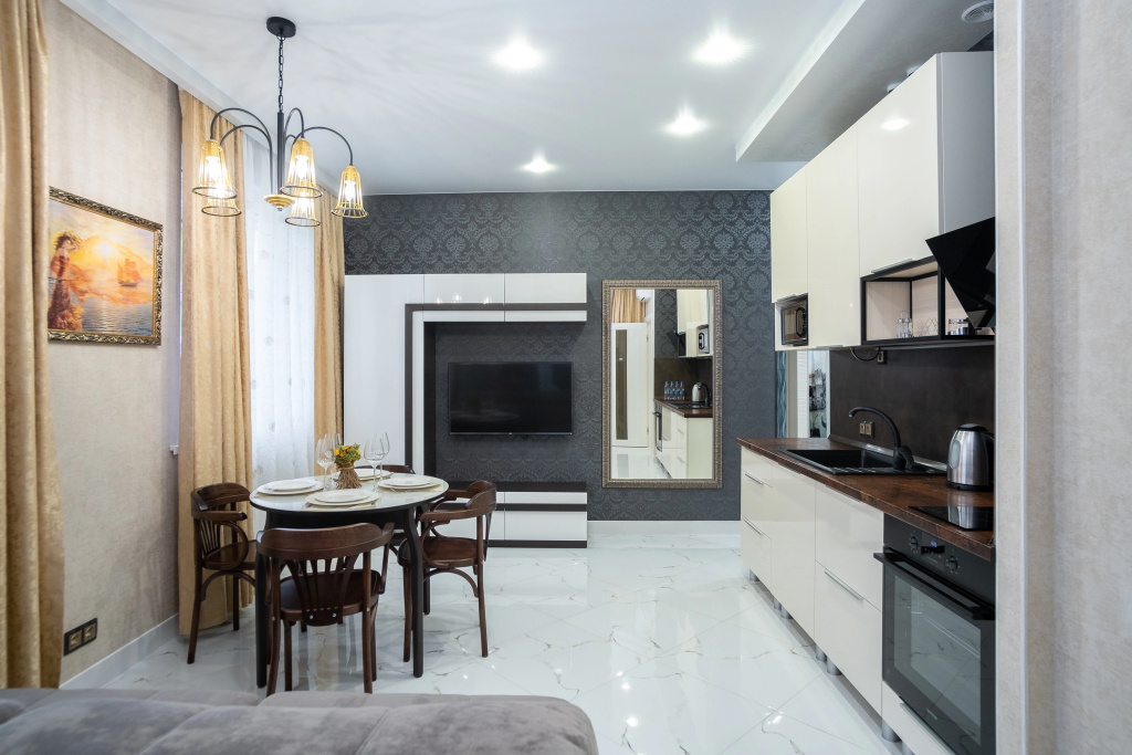 Отель Апартаменты Red Apartments Арт Лайт Брамс в Сириусе