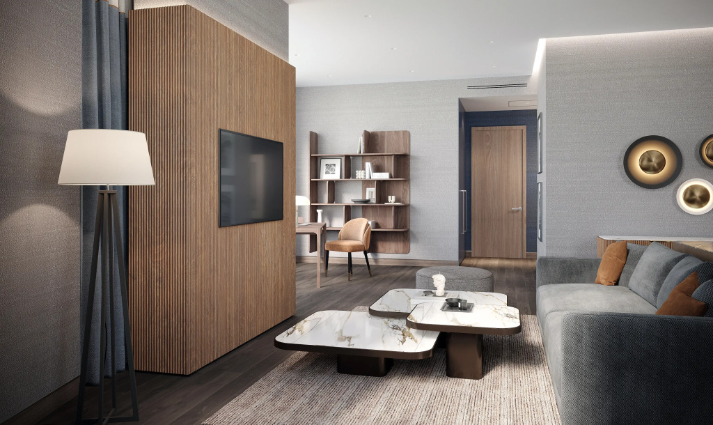 Люкс Presidential в Radisson Hotel Perm