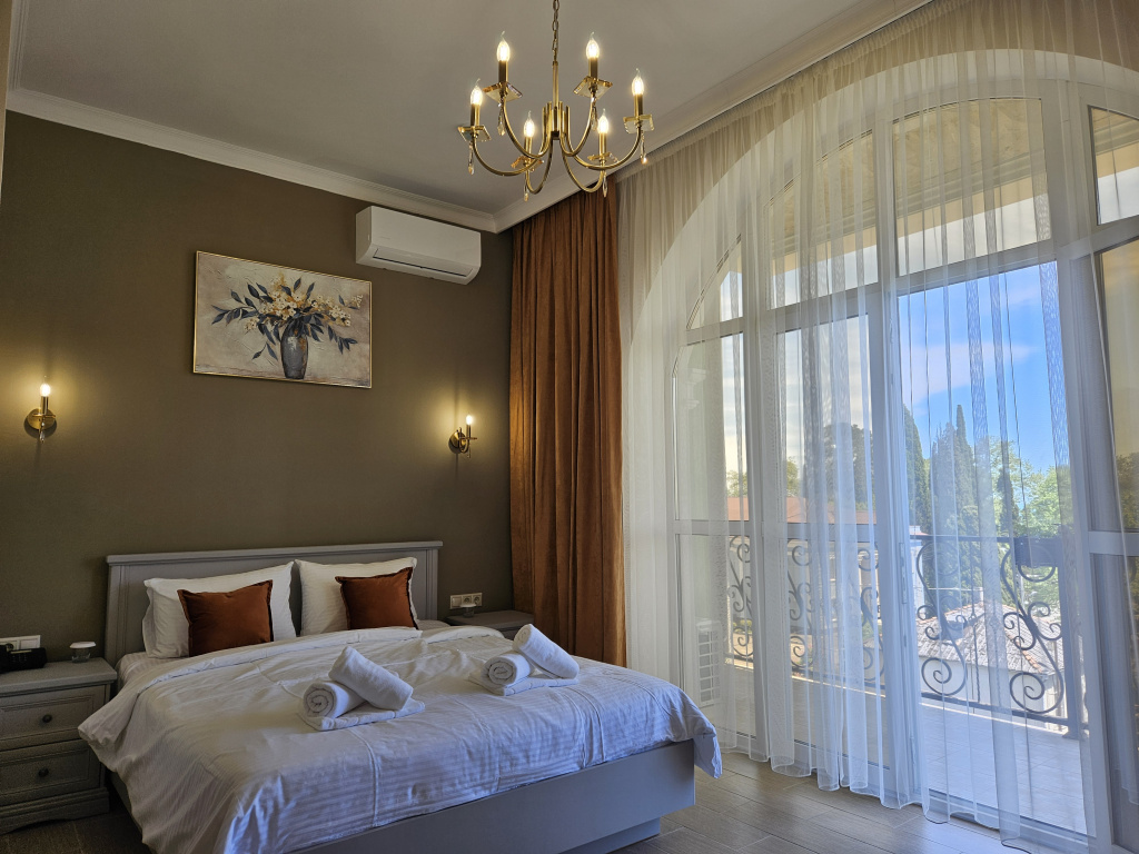 Standard room with balcony and with sea view