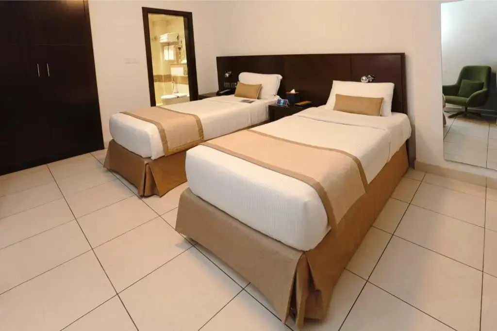 Апартаменты с 2 комнатами в Mena Aparthotel Albarsha