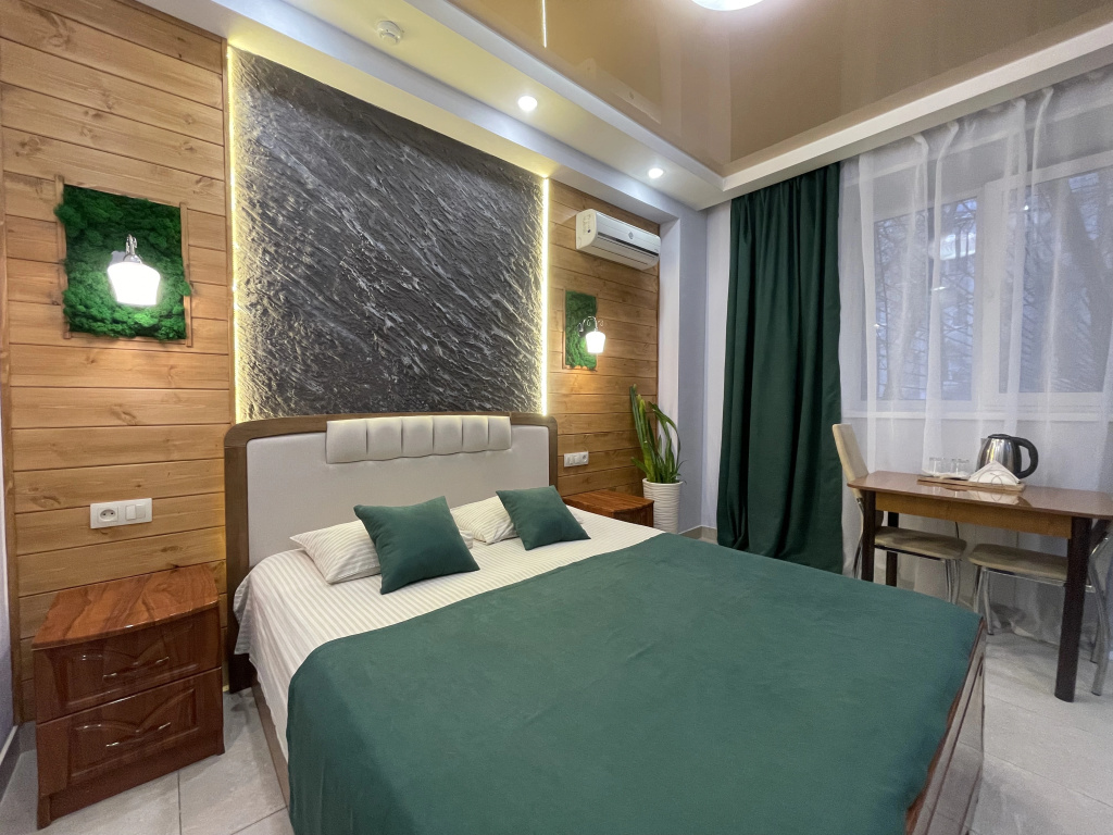 Comfort room with courtyard view