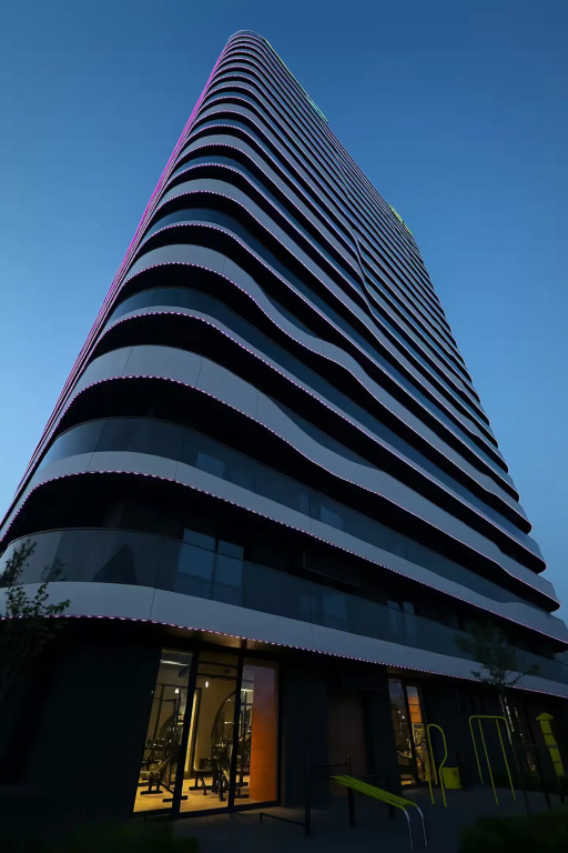 Sovremennaya Uyutnaya Studiya s Panoramnym Vidom na Tashkent Apartments