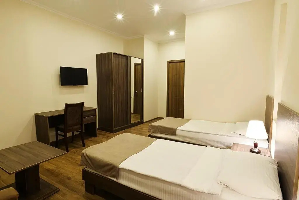 Superior Double room with balcony and with city view (twin beds)
