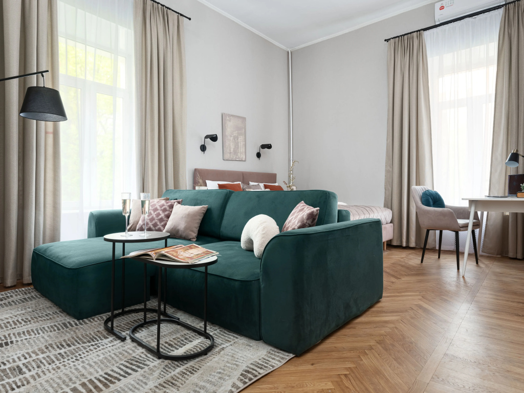 Квартира GM Apartments Четырехкомнатные с двумя санузлами — фото