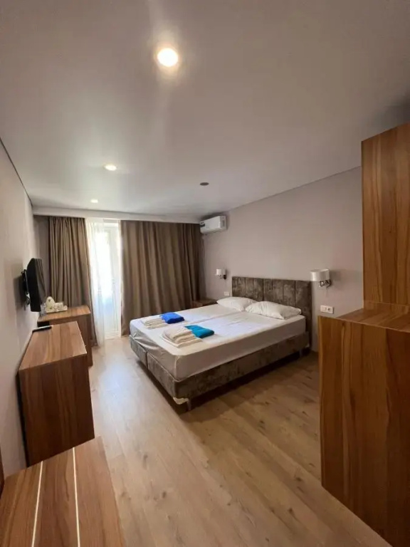 Category C Building 1 Double room with balcony and with mountain view (full double bed)
